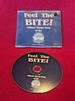 Cairns Taipans Signed Cd Single Feel The Bite Limited Edition Basketball Rare