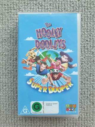 The Hooley Dooleys Dooper 2004 Vhs Video Aussie Kids Tv Show Rare