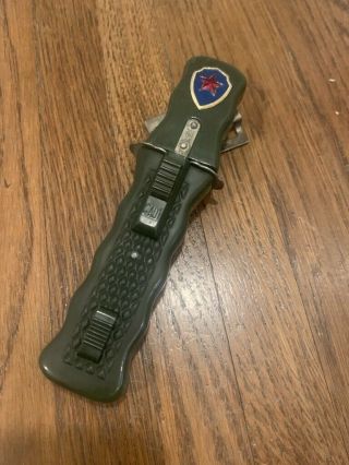 Rare Chinese Military/police Retractable Knife,  Unique Design,  Ss Blade
