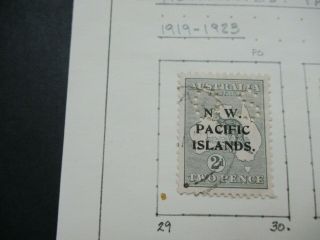 N.  W Pacific Island: Perf Os - Rare Must Have (e216)