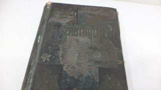 Antique Book From 1888 “The Story - Golden Gems Of Religious Thought” 2