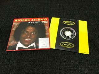 Michael Jackson - Rock With You - Cd / Dvd Single Rare Limited Edition