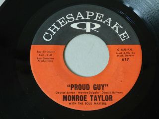 Rare Northern Soul Wigan Music Records Proud Guy Monroe Taylor Uk