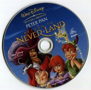 Peter Pan in Never Land - Video CD VCD Walt Disney Pictures Rare OOP 3