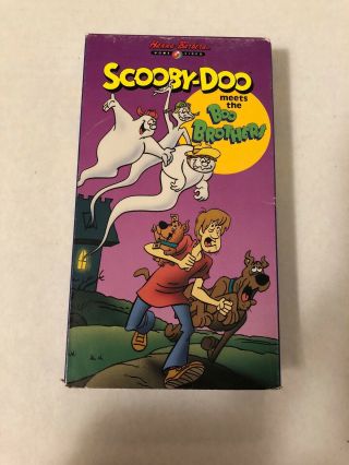 ⚡️rare⚡️hanna Barbera Scooby Doo Meets The Boo Brothers Vhs 90s Cartoons