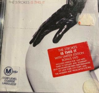 The Strokes - Is This It Cd/dvd Rare 2 Disc Set -