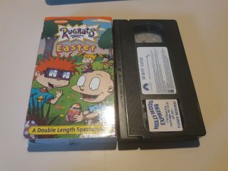 Rugrats Easter Vhs 2003 Rare Slipcover Version Nickelodeon Htf