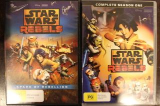 Star Wars Rebels - Rare Deleted Dvd - Spark Of The Rebellion,  Complete Season 1