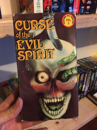 Curse Of The Evil Spirit Vhs Horror Rare