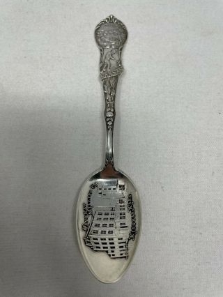 Watson Sterling Silver Souvenir Spoon Kingman Milling Co Kingman Kansas