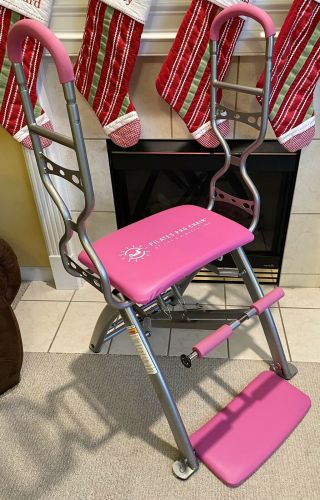 Life’s A Beach Pilates Pro Chair With Sculpting Handles - Rare Pink Color - Euc