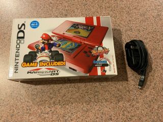 Rare Nintendo Ds Limited Edition Mario Kart Bundle Pack Complete,  2 Games