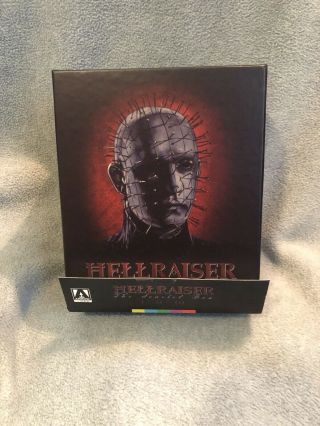 Hellraiser: The Scarlet Box Bu Ray Set Region A Arrow Lte Rare Oop Horror