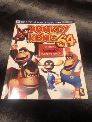 Donkey Kong 64 Official Nintendo Player 