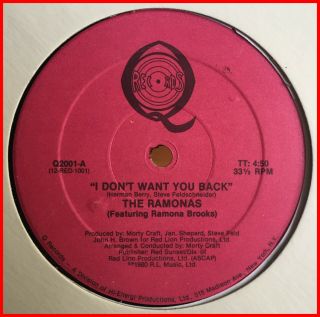 Disco 12 " The Ramonas - I Don 