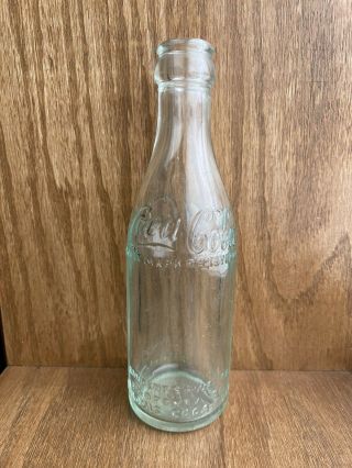 Rare Antique Coca - Cola Coke Bottle Pre 1915 St.  Louis Bottling Co Missouri Glass