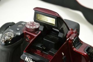 Nikon COOLPIX P600 16.  0MP Digital Camera Rare Red Color w/ Strap From Japan 3