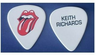 Rare Rolling Stones Keith Richards " Zip Code " Tour Guitar Pick