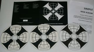 Simple Minds - Big Music - U.  K.  2x Cd & 1x Dvd Promo Watermarked Set - Rare