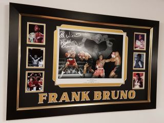 Rare Frank Bruno Signed Photo Autographed Picture