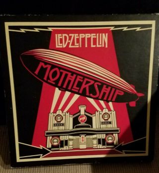 4 Lp Box Led Zeppelin Mothership 2007 Atlantic Book R1 344700 Rare 24 Songs