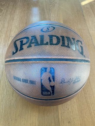 Spalding Nba Official Game Ball Basketball| David Stern Edition| Rare