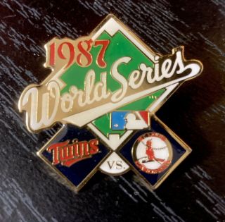 1997 World Series Pin Minnesota Twins Pin St Louis Cardinals Pin Mlb Pin Rare