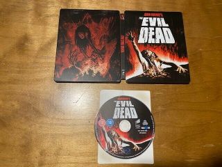 The Evil Dead Blu Ray Sony Pictures Classic Horror Steelbook Very Rare Oop