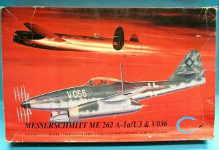 Mpm 72113 1/72 Wwii Messerschmitt Me 262 A - 1a/u3 & V056 No Decals Model Kit Rare