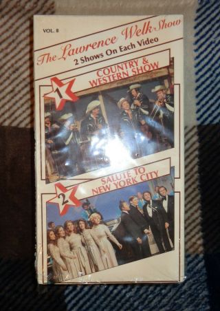 Rare Lawrence Welk Show Vhs Vol 8 Country & Western Show Salute To York City