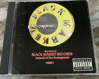 Best Of Black Market Records - Cold World Hustlers - X - Raided - Rare - Og Press