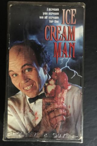 Ice Cream Man Vhs Rare Alternative Cover