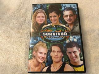Survivor The Amazon 5 X Dvd Set Rare Oop Cbs Tv Show