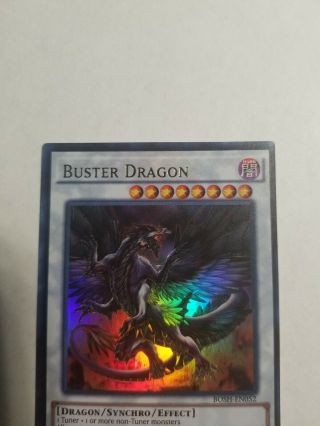 Yugioh Buster Dragon 1st Edition Ultra Rare BOSH - EN052 3