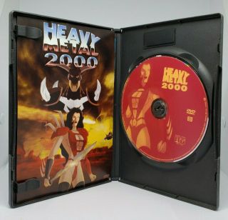 HEAVY METAL 2000 DVD - Special Edition - Silver Cover - Rare - Fast 3