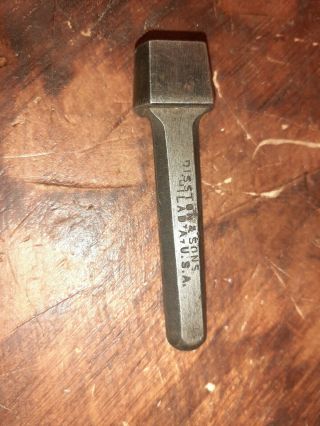 Antique Disston And Sons Saw Swage.  Patented 1872.  No.  3 Ultra Rare Tool.  Sawyer