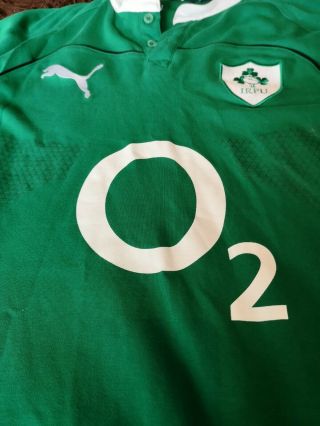 Ireland Rugby Union Football Shirt Mens Large Puma Jersey vintage rare 2