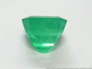 Ultra Rare 46ct GIA HUGE Natural Colombian Emerald Unset Loose Quality Gemstone 3
