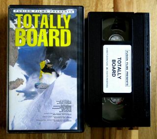Vintage Rare Snowboard Video Vhs Tb1 Totally Board 1990 Standard Films