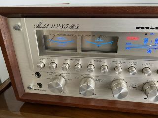 Vintage Marantz 2285 BD Stereo Receiver With Wood Case RARE 2