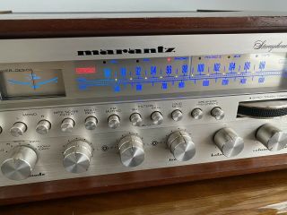 Vintage Marantz 2285 BD Stereo Receiver With Wood Case RARE 3
