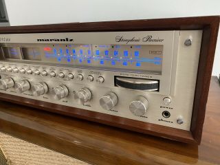 Vintage Marantz 2285 BD Stereo Receiver With Wood Case RARE 4