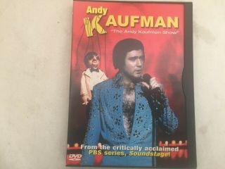 Andy Kaufman - " Andy Kaufman Show " Dvd Out Of Print Rare Pbs Soundstage Oop