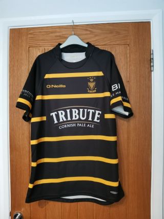 Cornwall Rfu County Rugby Jersey Shirt Xl Rare O 