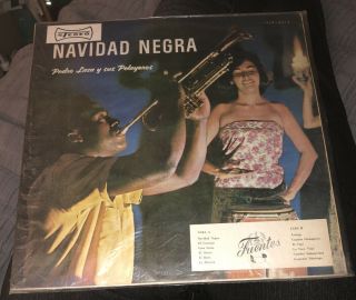 Pedro Laza Y Sus Pelayeros Navidad Negra Lp Record 1960 Latin Cumbia Rare Nm