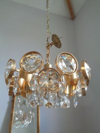Fabulous Rare Vintage Palwa Crystal Chandelier 2 Of A Pair Listed