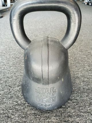 RARE Onnit Star Wars Special Edition Darth Vader 70 Pounds lb faced Kettlebell 2
