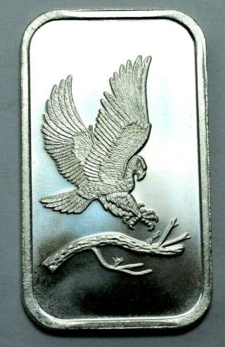 Rare Vintage Flying Eagle 1 Oz 999 Silver Bars By Silvertowne Prospector&donkey