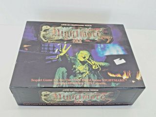 Rare Vintage 1992 Nightmare Iii Video Board Game Expansion Pack By Chieftain