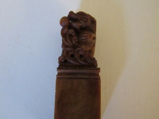Chinese Vintage Soapstone - Dragon - Wax Seal Stamp